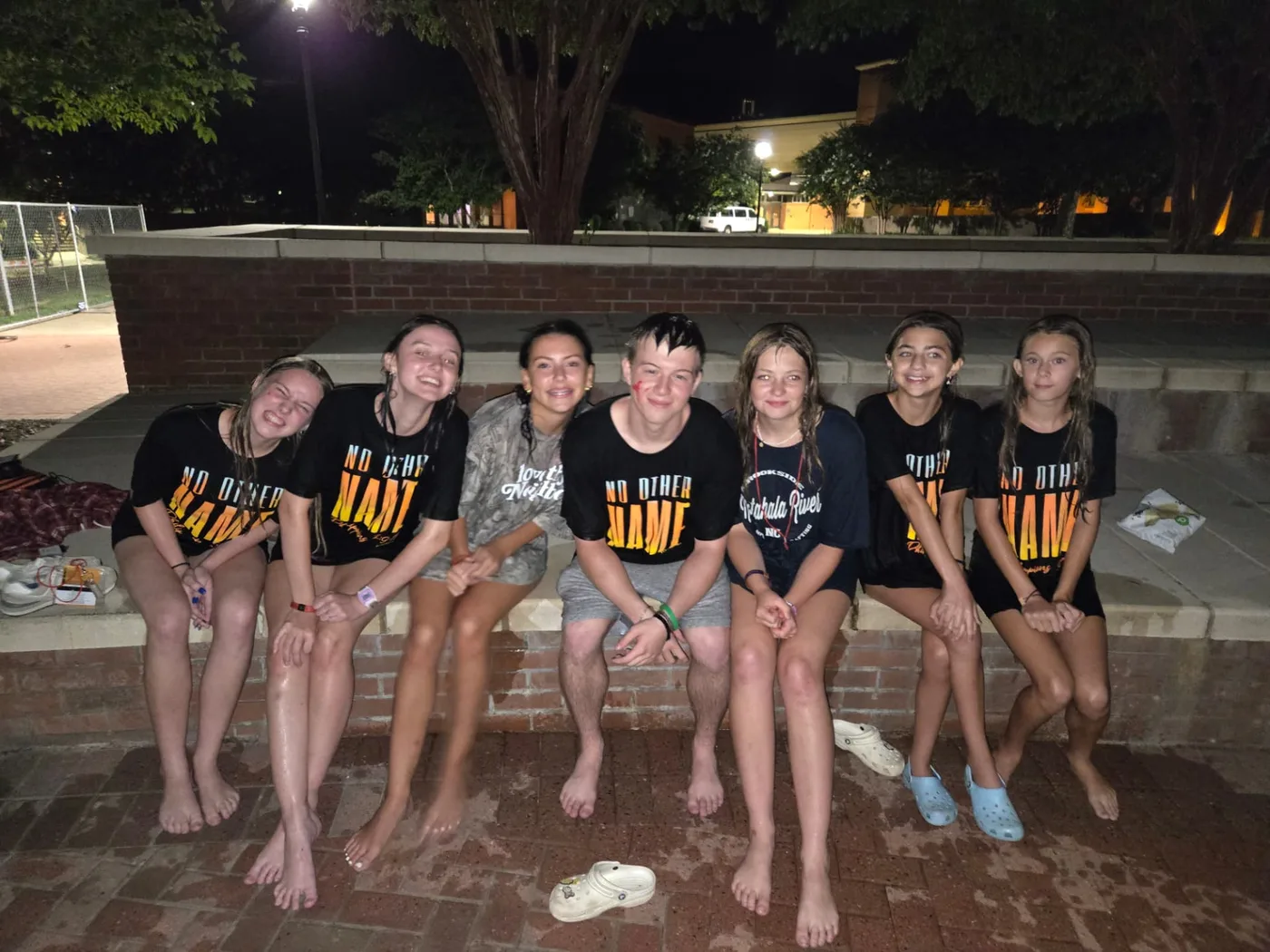 Next Level students spending time together after an event