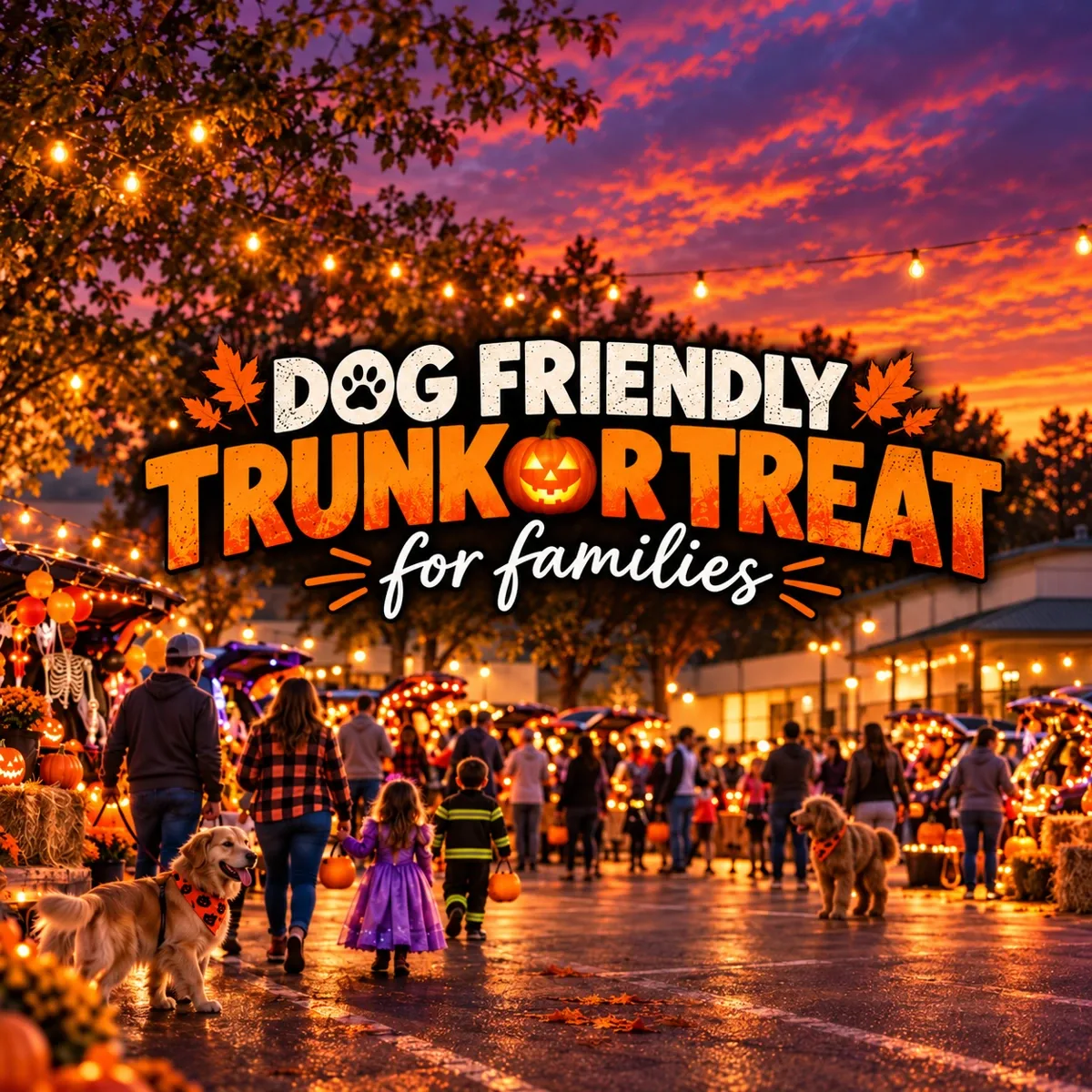 DOG FRIENDLY TRUNK OR TREAT